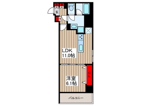 ＡＲ向島の物件間取画像